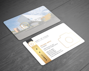 Diseño de Tarjeta de Presentación por chandrayaan.creative para Shift of Focus  | Diseño: #22996915