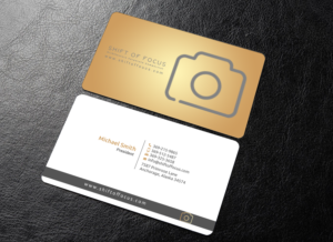 Business Card Design by chandrayaan.creative for Shift of Focus  | Design: #22997270