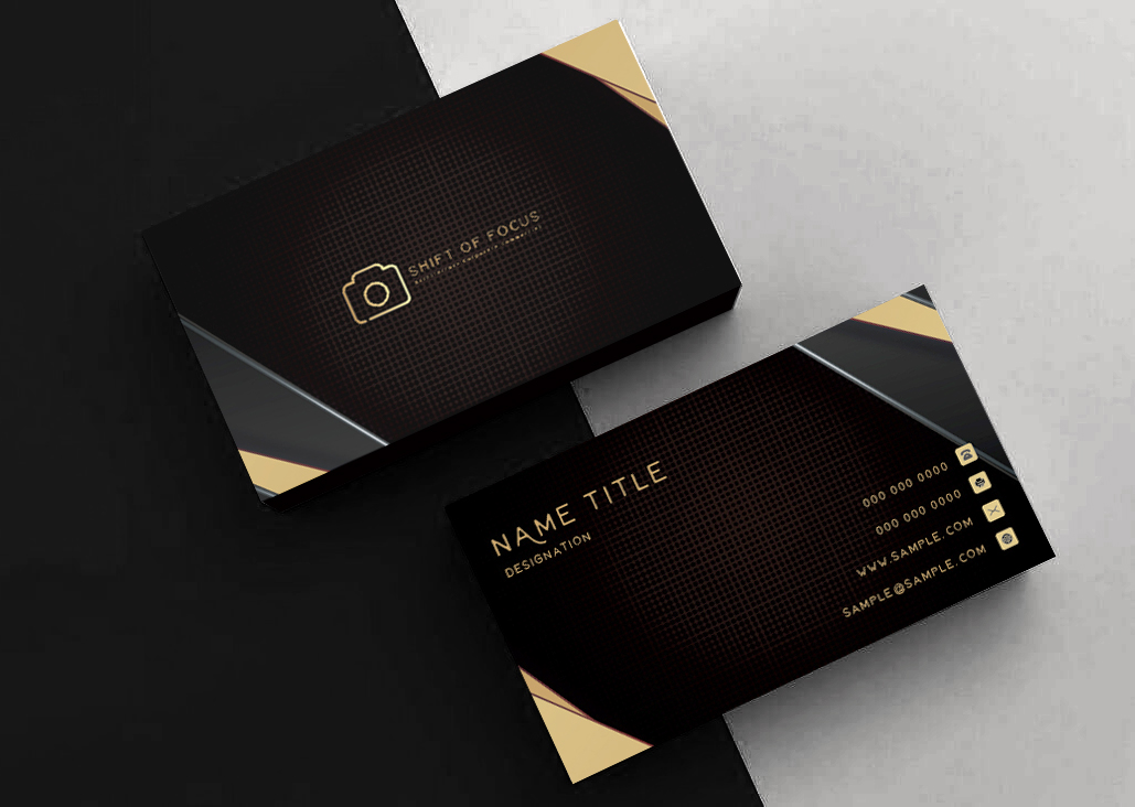 Business Card Design by D Creativez for Shift of Focus  | Design #23004484