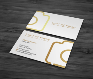 Business Card Design by MDesign for Shift of Focus  | Design: #22996040