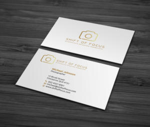 Business Card Design by MDesign for Shift of Focus  | Design: #22996044
