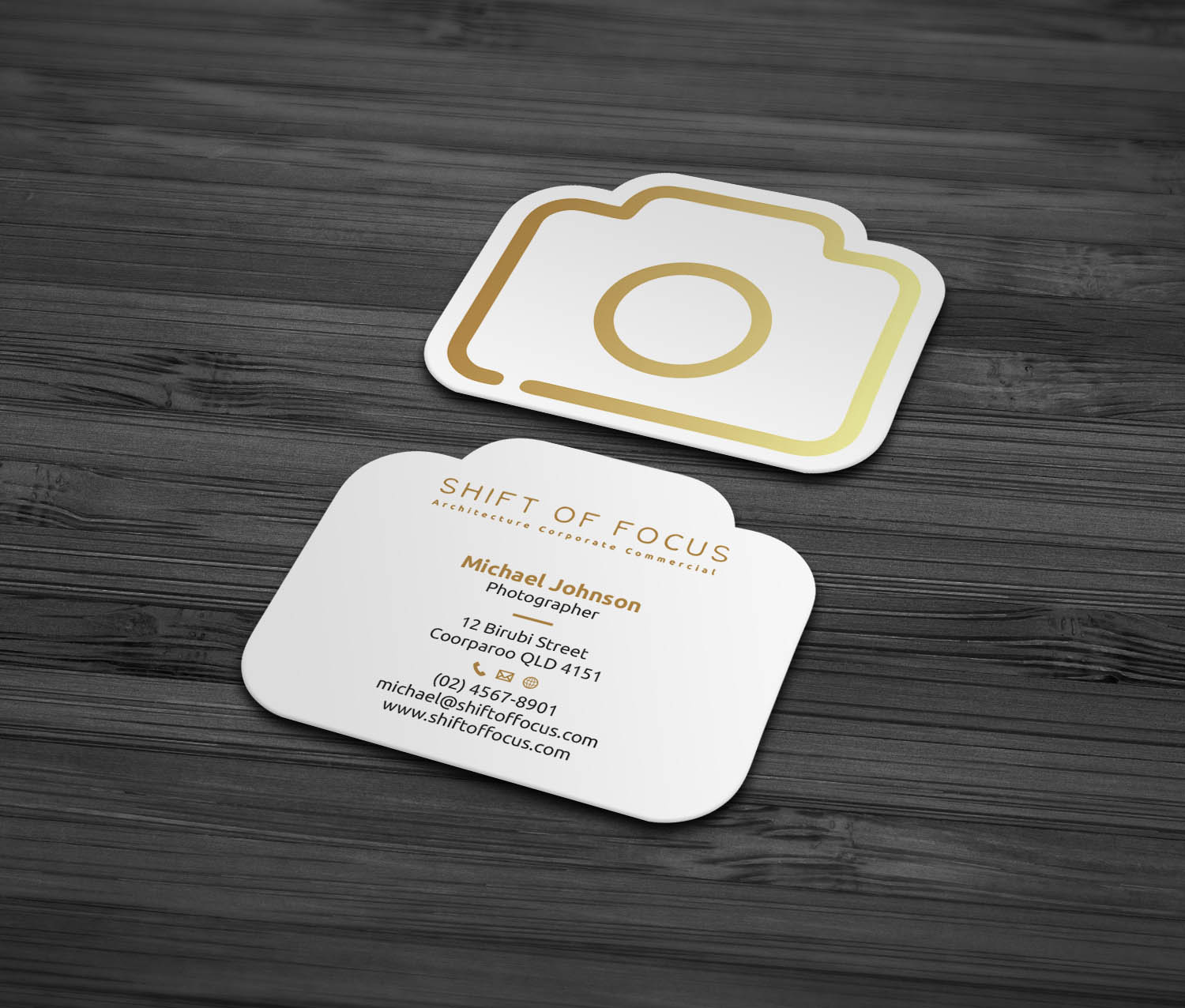 Business Card Design by MDesign for Shift of Focus  | Design #22996045