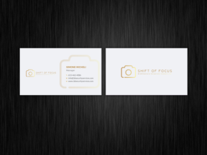Business Card Design by Uttom 2 for Shift of Focus  | Design: #23005411