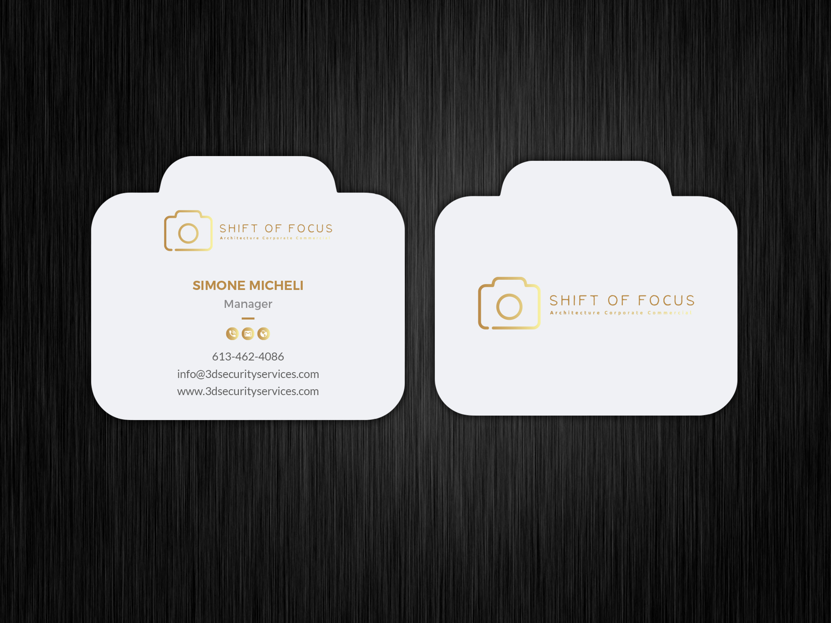 Design de Carte de Visite par Uttom 2 pour Shift of Focus  | Design #23005413