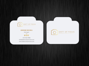 Business Card Design by Uttom 2 for Shift of Focus  | Design: #23005413