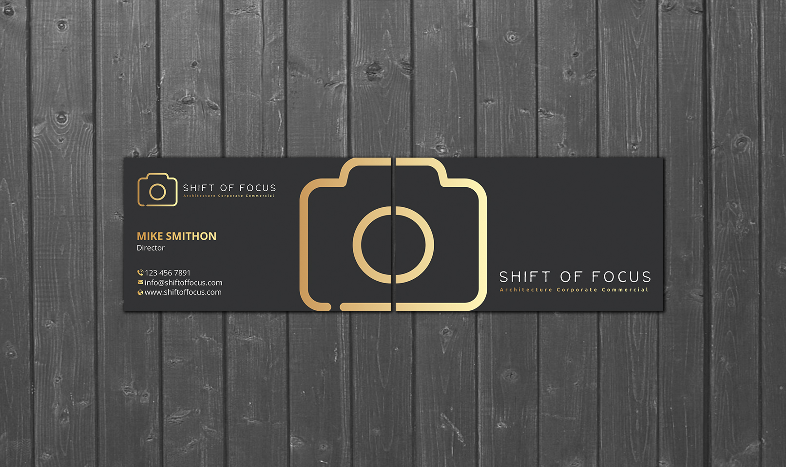 Business Card Design by DesignShout for Shift of Focus  | Design #23006198