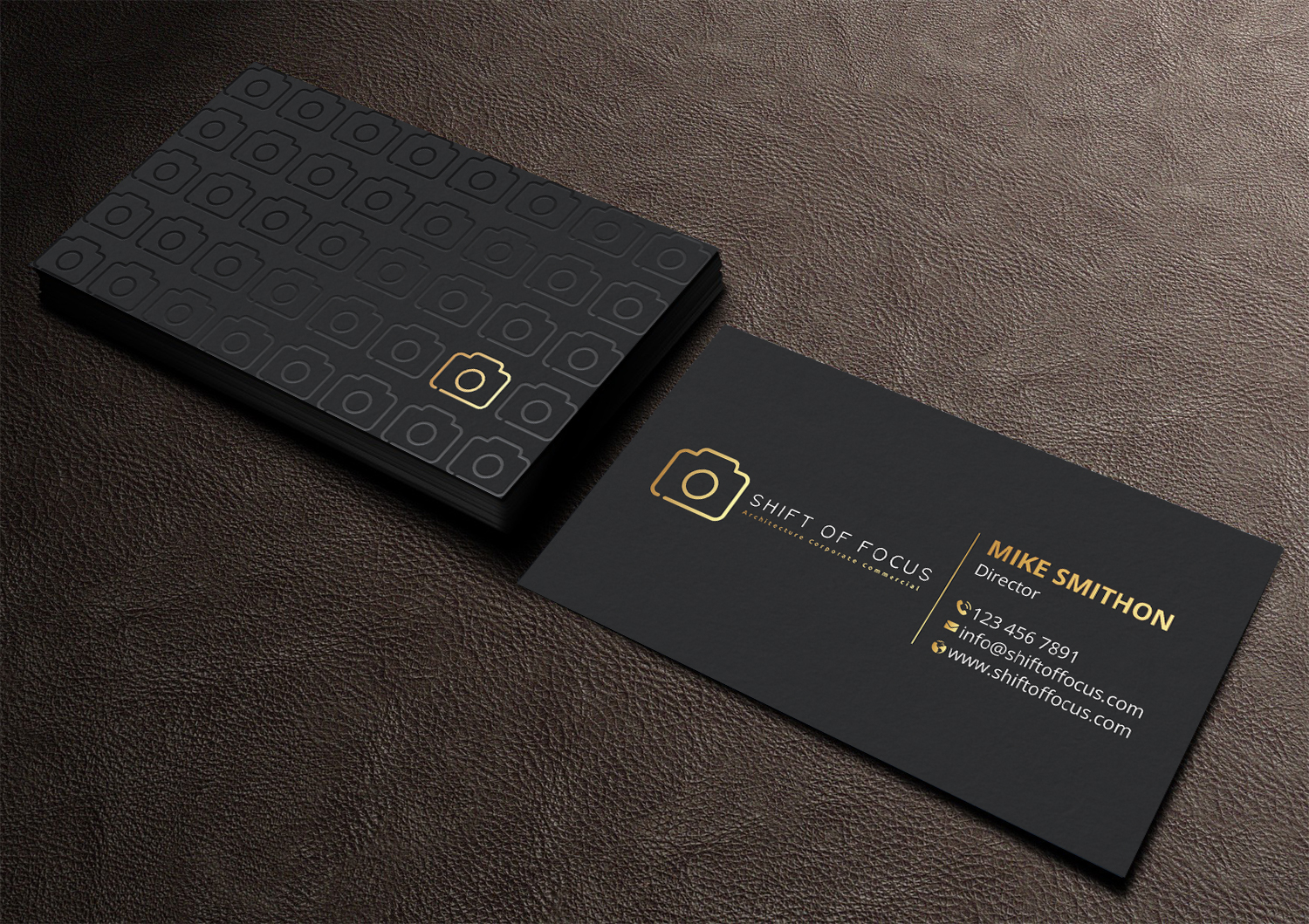 Business Card Design by DesignShout for Shift of Focus  | Design #23006251