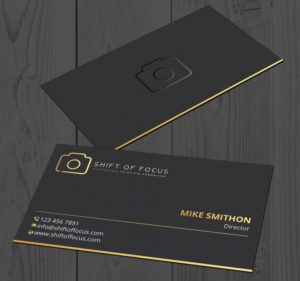 Business Card Design by DesignShout for Shift of Focus  | Design: #23006328