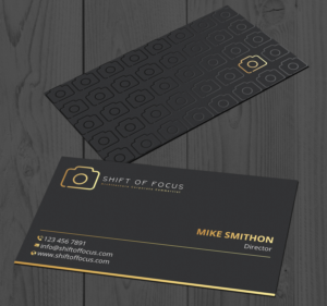 Business Card Design by DesignShout for Shift of Focus  | Design: #23006340