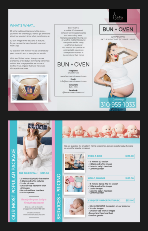 Brochure design for 3D ultrasound company  | Flyer Design by yganess