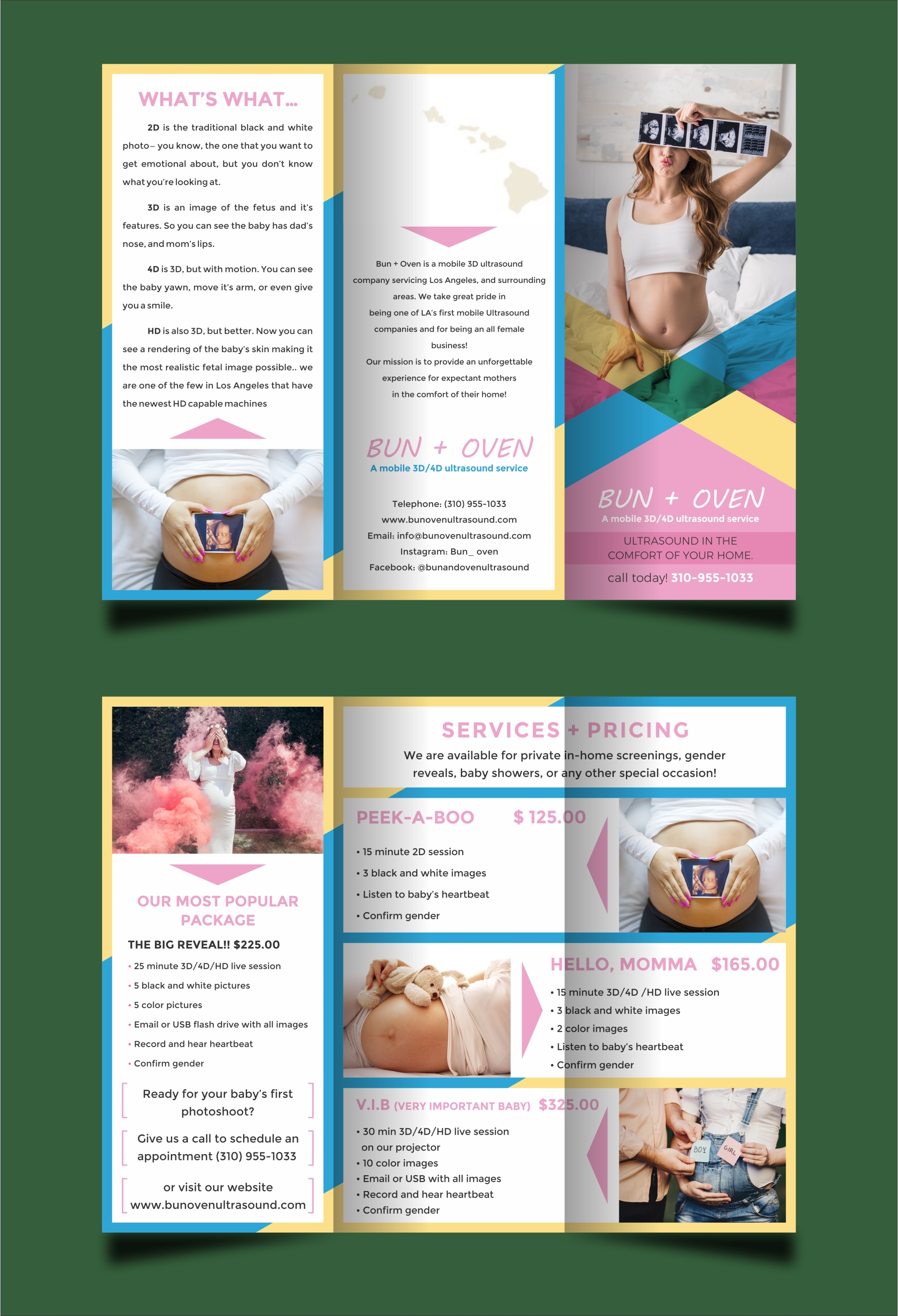 Flyer Design by Robert Macwan for bun + Oven | Design #23009882