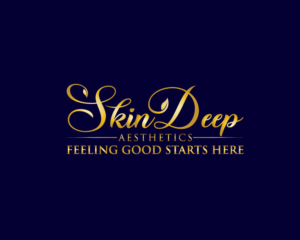 Line 1: SkinDeep Aesthetics. Line 2: feeling good starts here... | Logo-Design von Juli creation