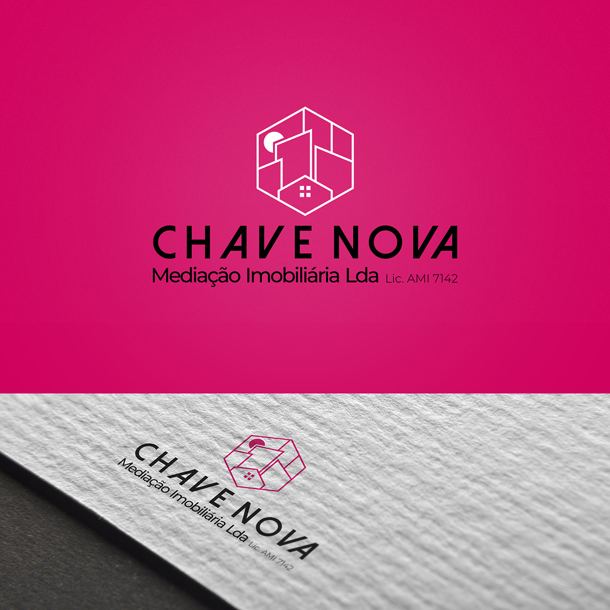 Logo Design by Ana White for CHAVE NOVA Lda | Design #23050110