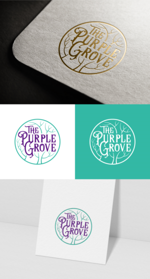 Purple grove or the purple grove would like to see both | Logo Design by H-H Arts