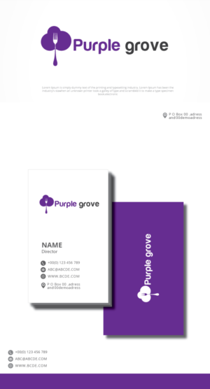Logo Design by graphicevolution for Purple Pear  | Design: #23006128