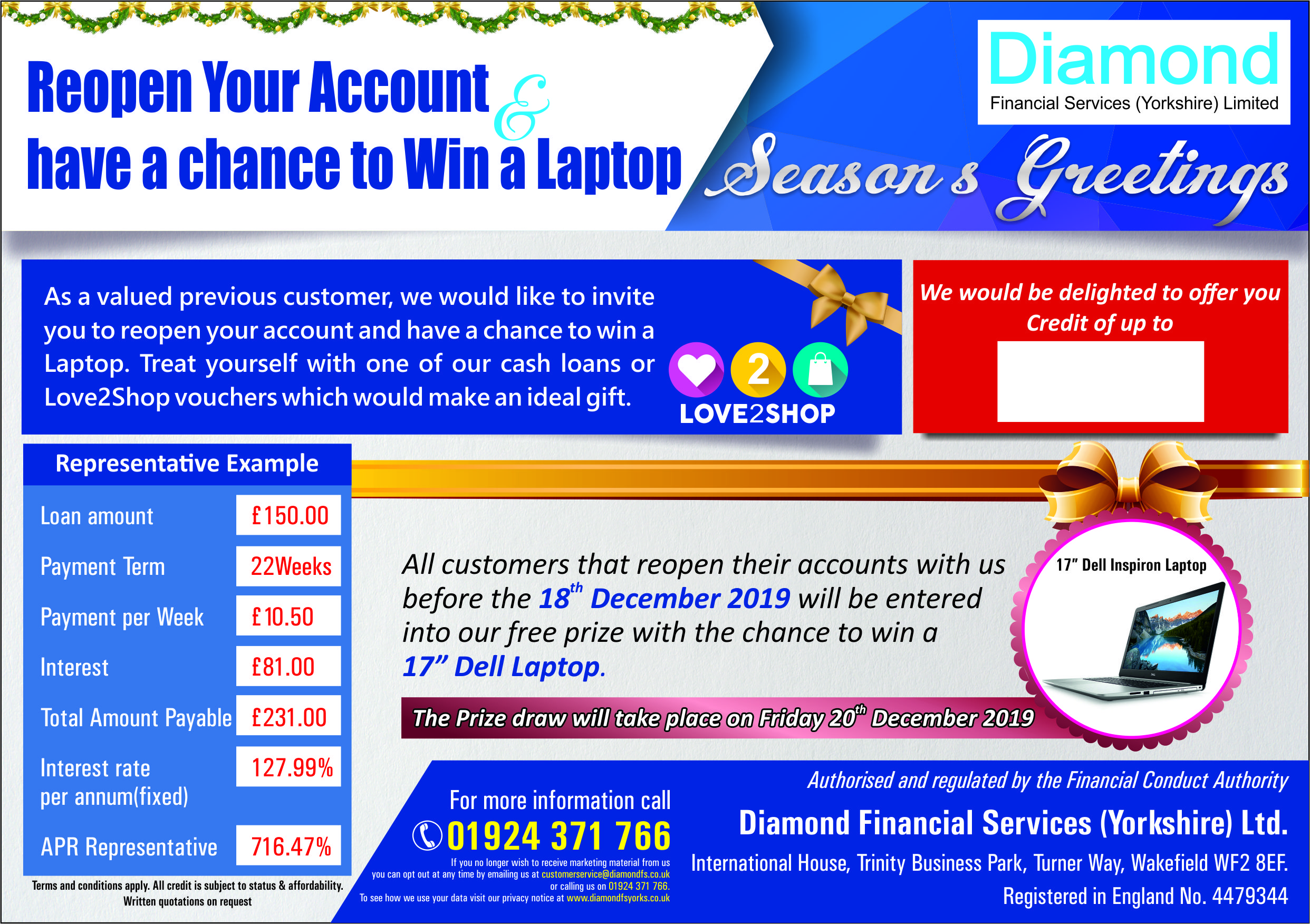 Flyer Design by neetuindia for Diamond Financial Services (Yorkshire) Ltd | Design #23005263
