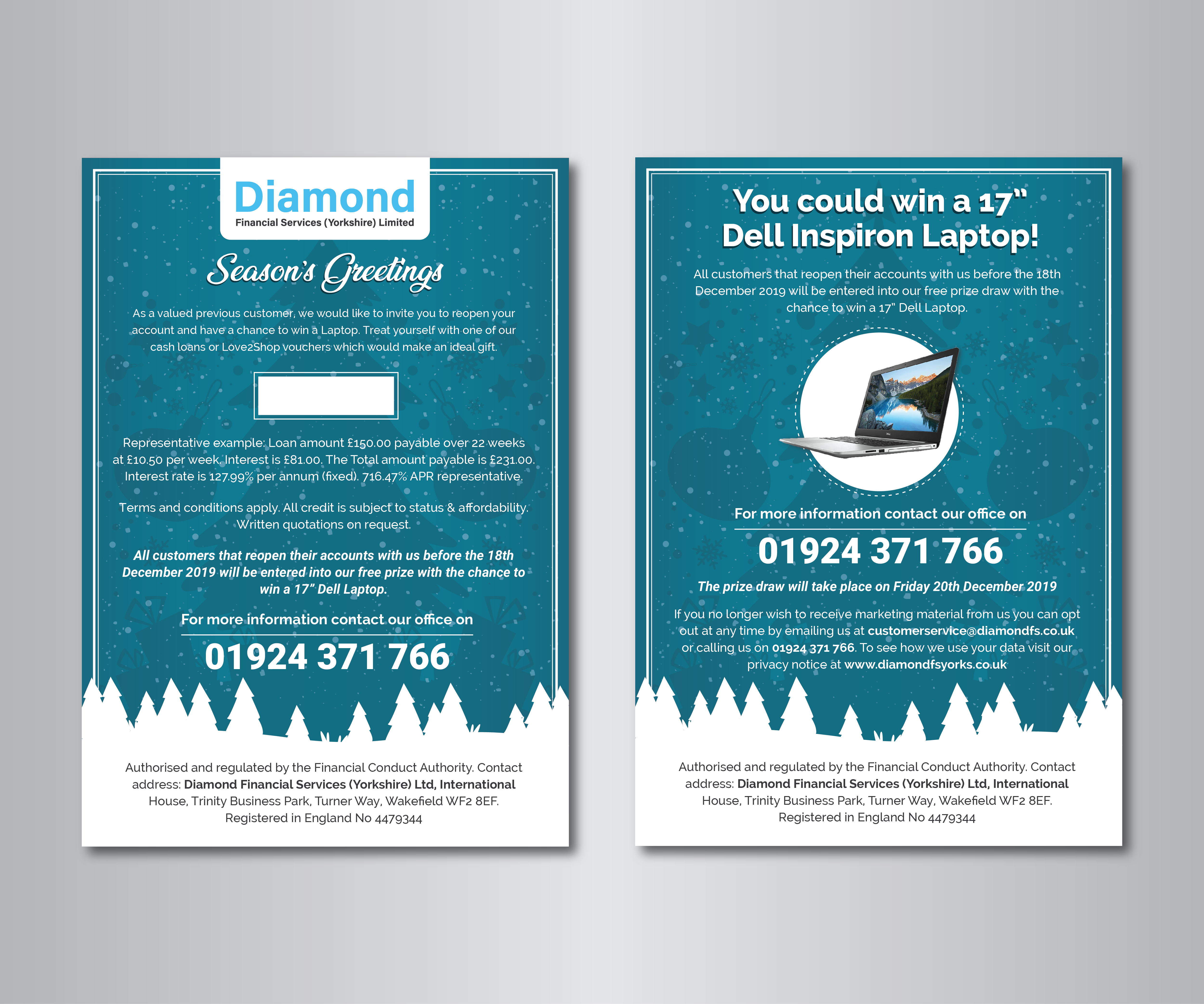 Design de Flyer par RubaetRupu pour Diamond Financial Services (Yorkshire) Ltd | Design #23010304