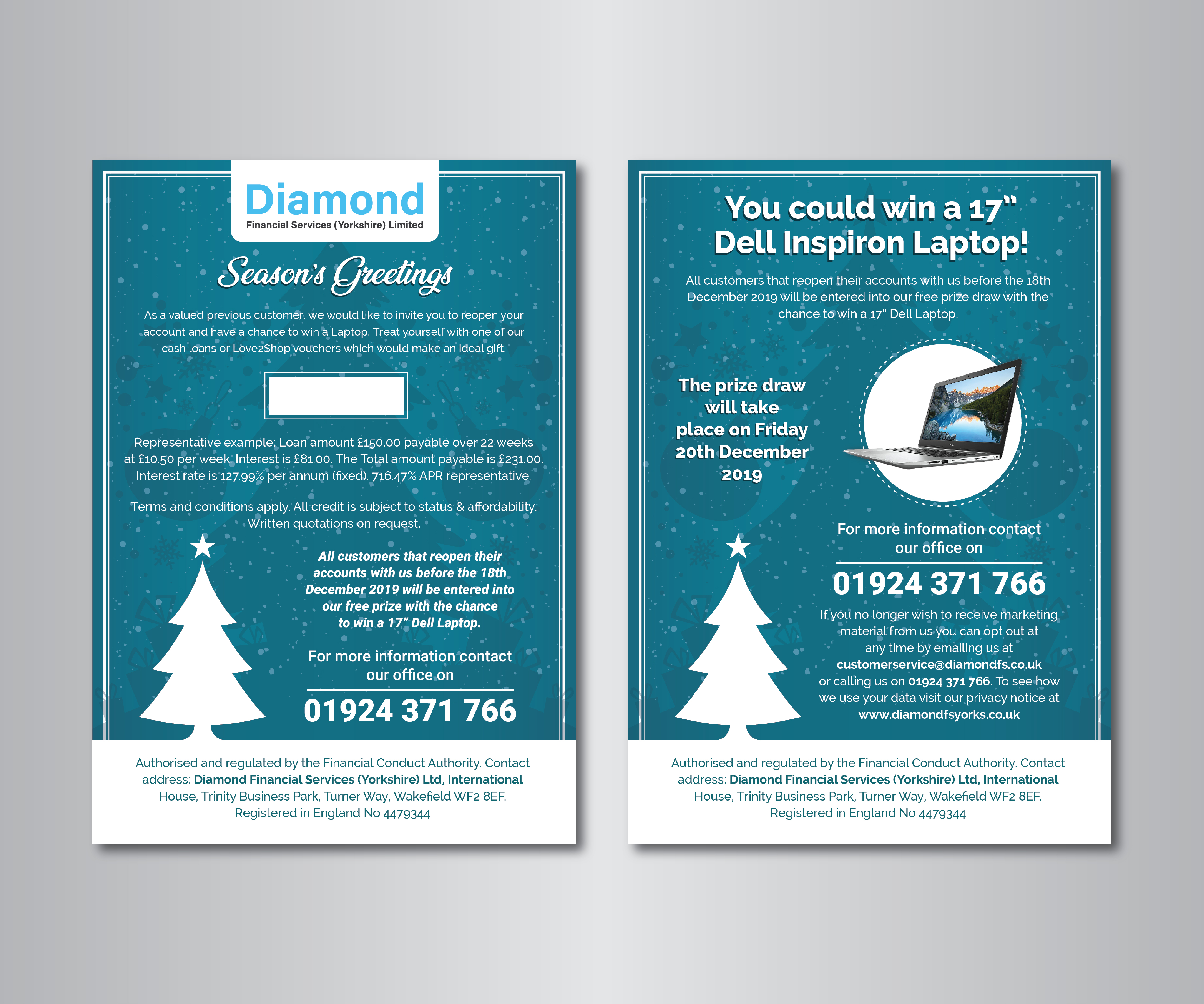 Flyer Design by RubaetRupu for Diamond Financial Services (Yorkshire) Ltd | Design #23014759