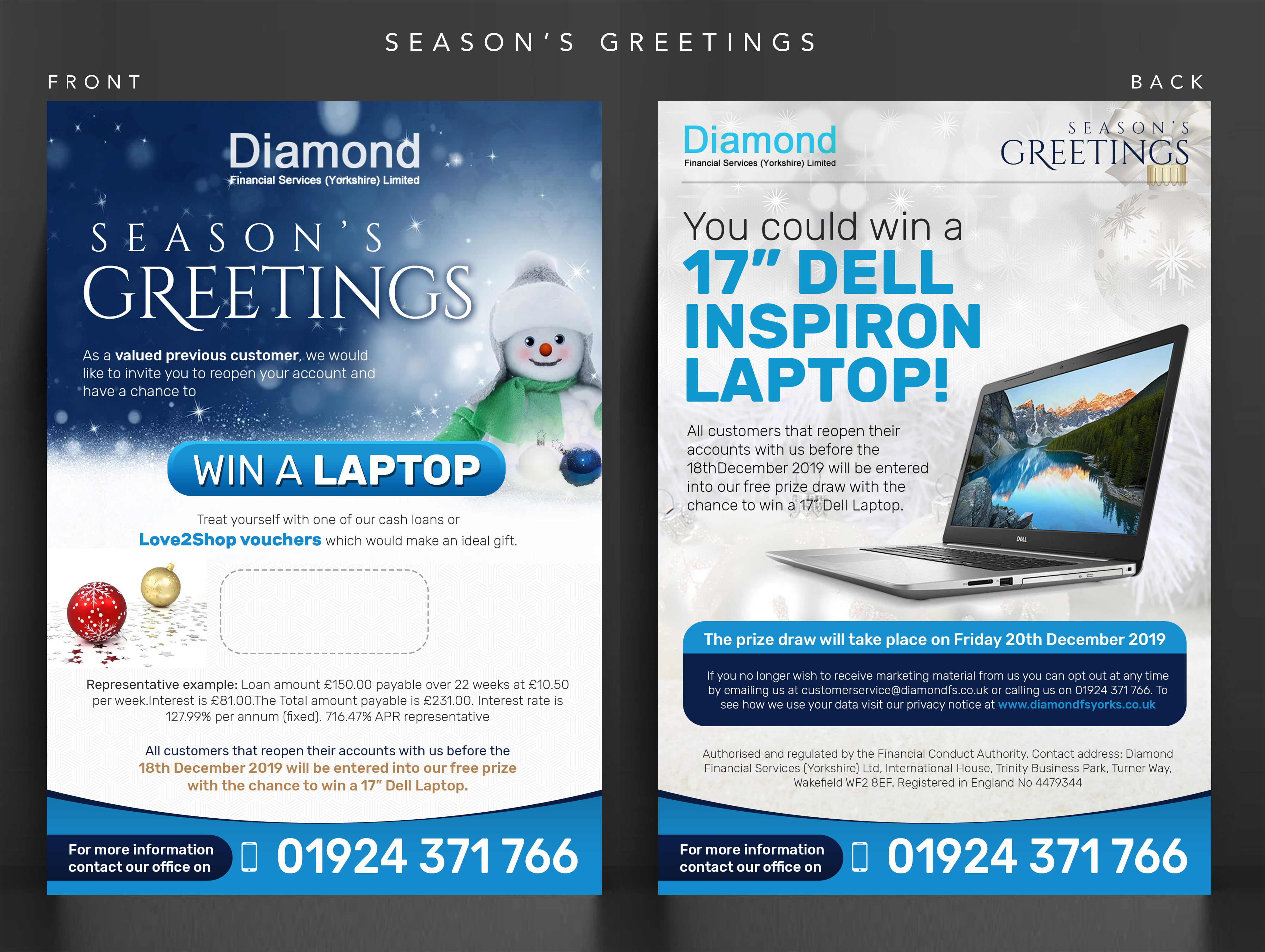 Flyer-Design von ARTOGRAPHY für Diamond Financial Services (Yorkshire) Ltd | Design #23001274