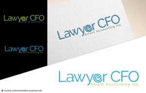 Lawyer CFO (with a smaller Arrant Accounting Inc.) | Logo Design by Juli creation