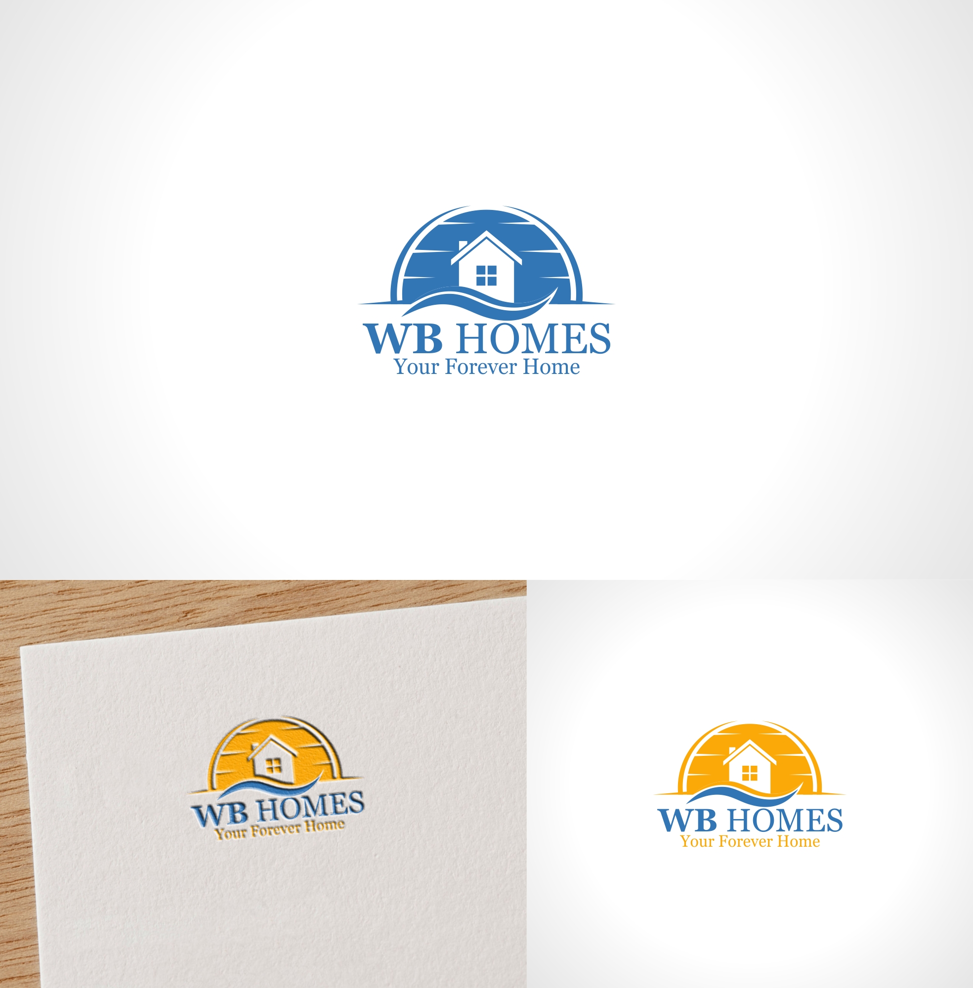 Logo Design by Joenet Jayawarna for WB Homes | Design #23012905
