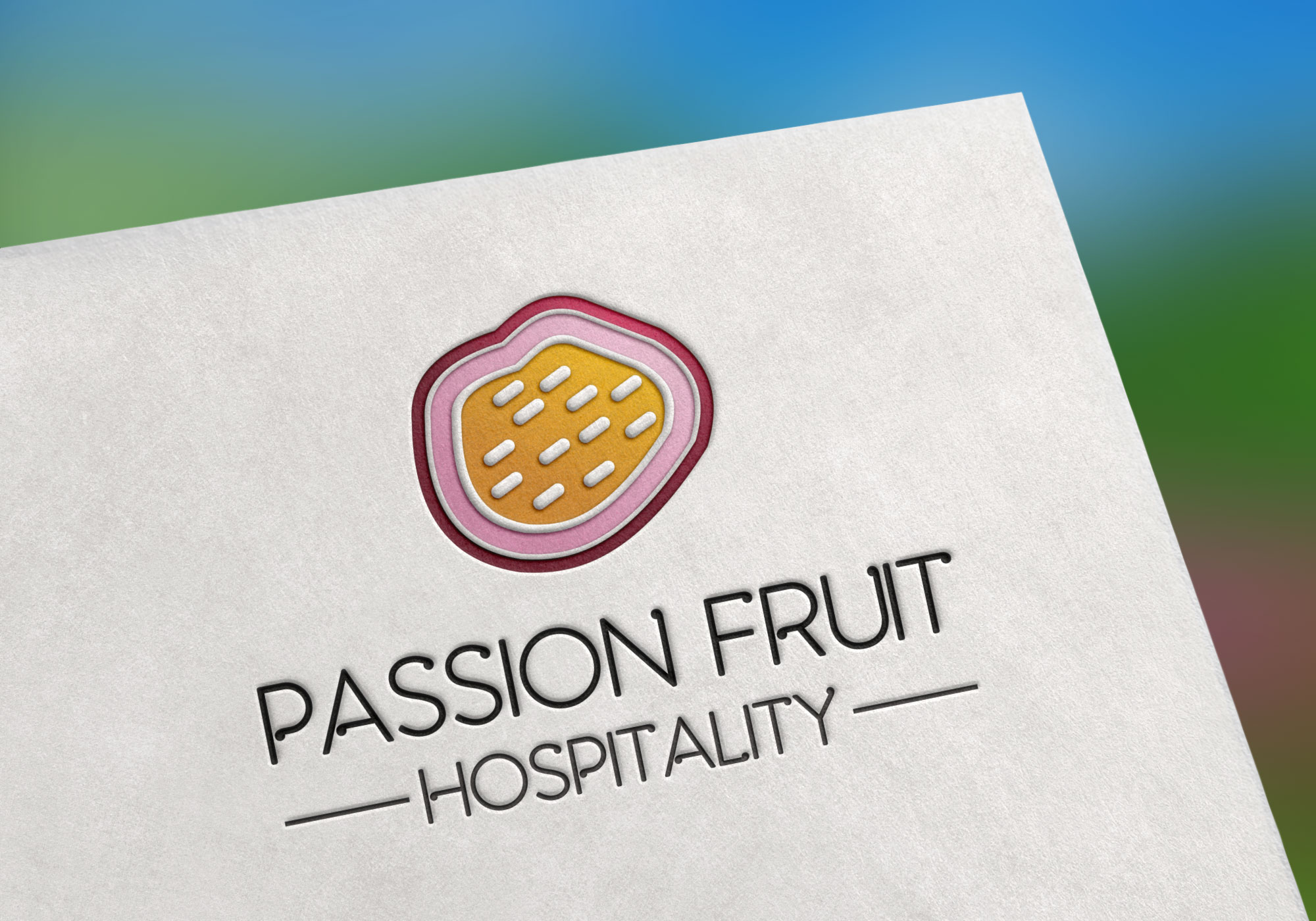 Logo Design by Sarah Graphic for Passion Fruit Hospitality | Design #23032718