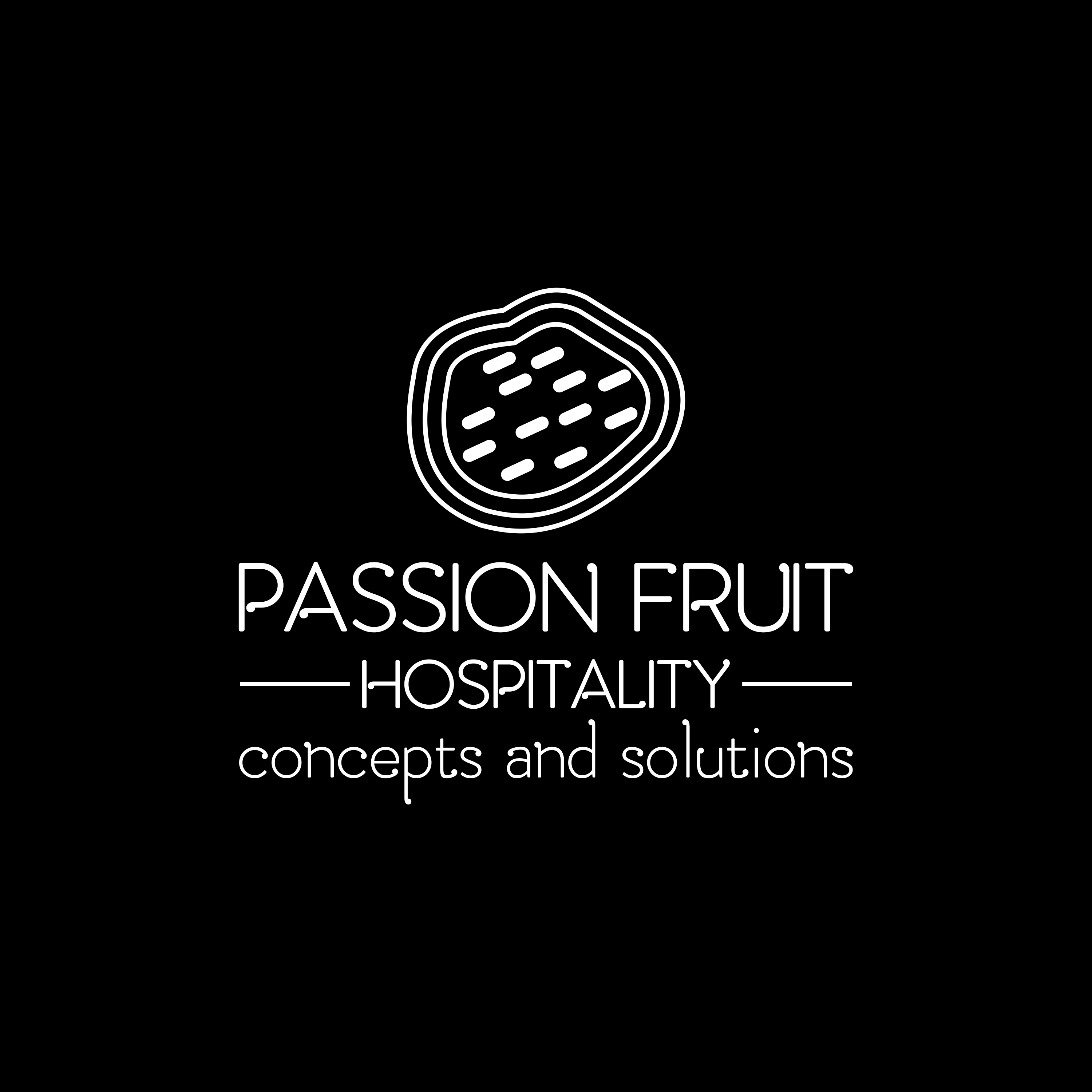 Logo Design by Sarah Graphic for Passion Fruit Hospitality | Design #23032846
