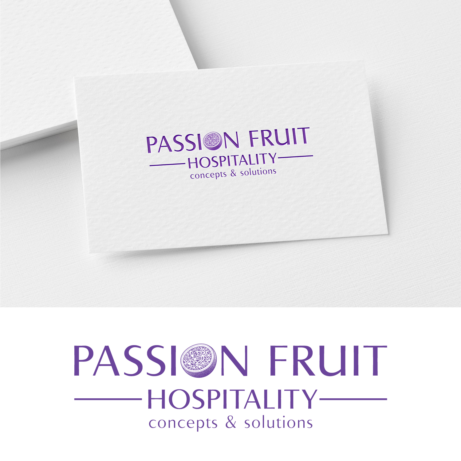 Logo Design by H-H Arts for Passion Fruit Hospitality | Design #23304290