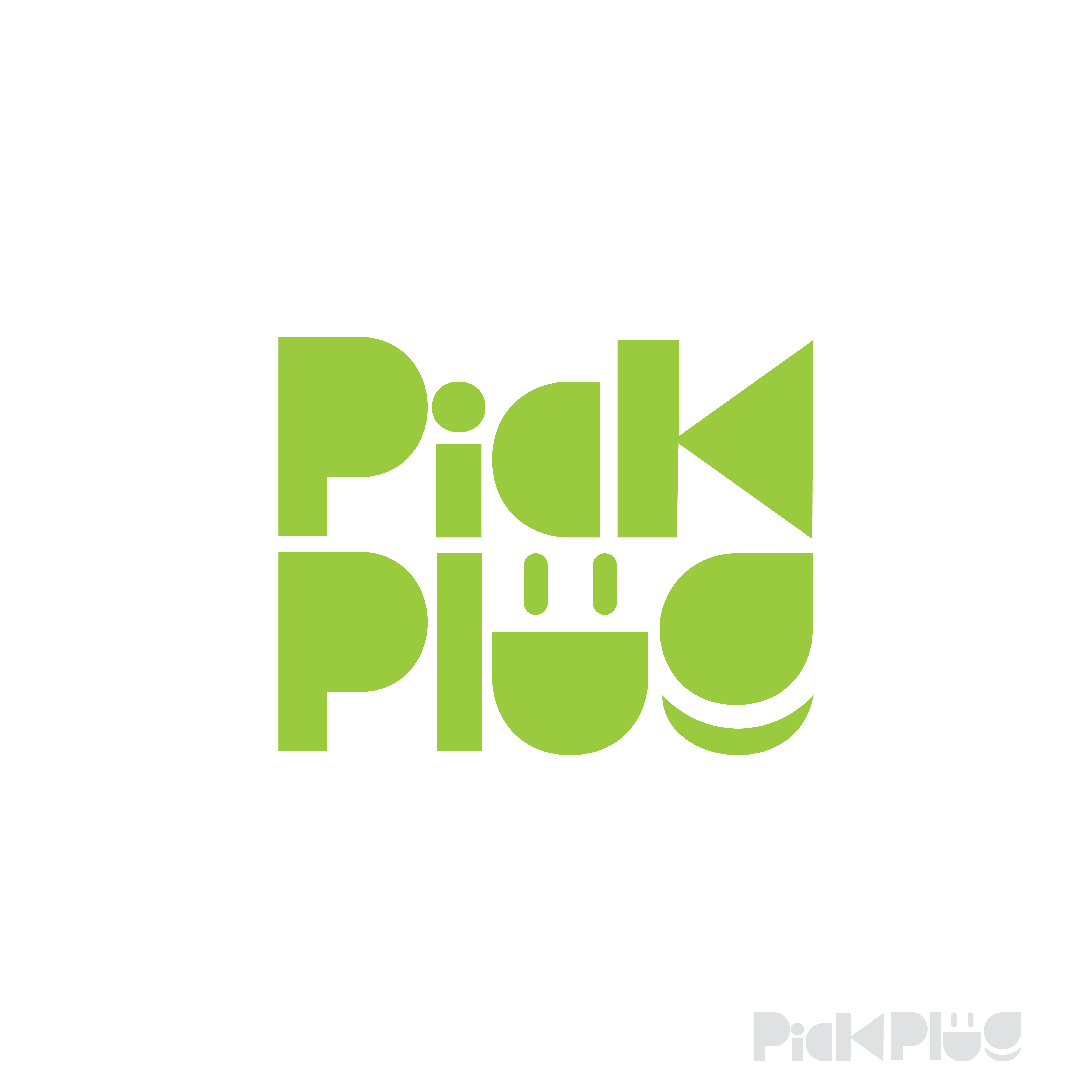 Logo Design by Anand Paliya for Pick plug  | Design #23007809