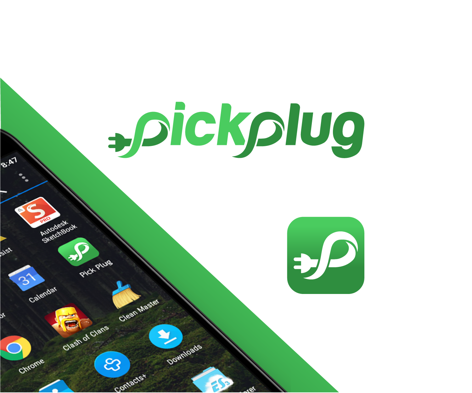 Logo Design by anico for Pick plug  | Design #23006029