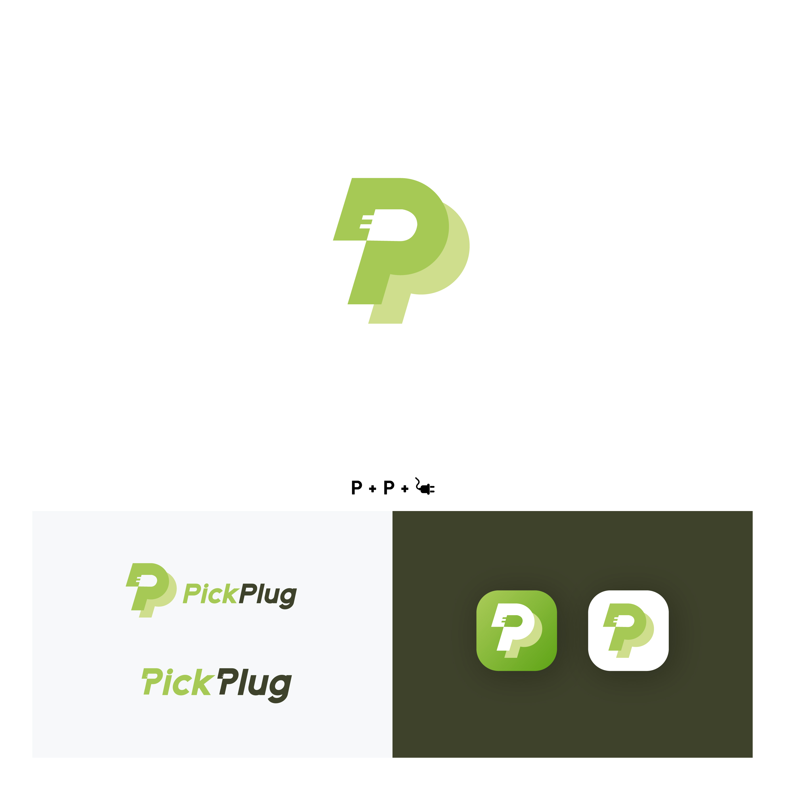 Logo-Design von Mrigank Patankar für Pick plug  | Design #23004821