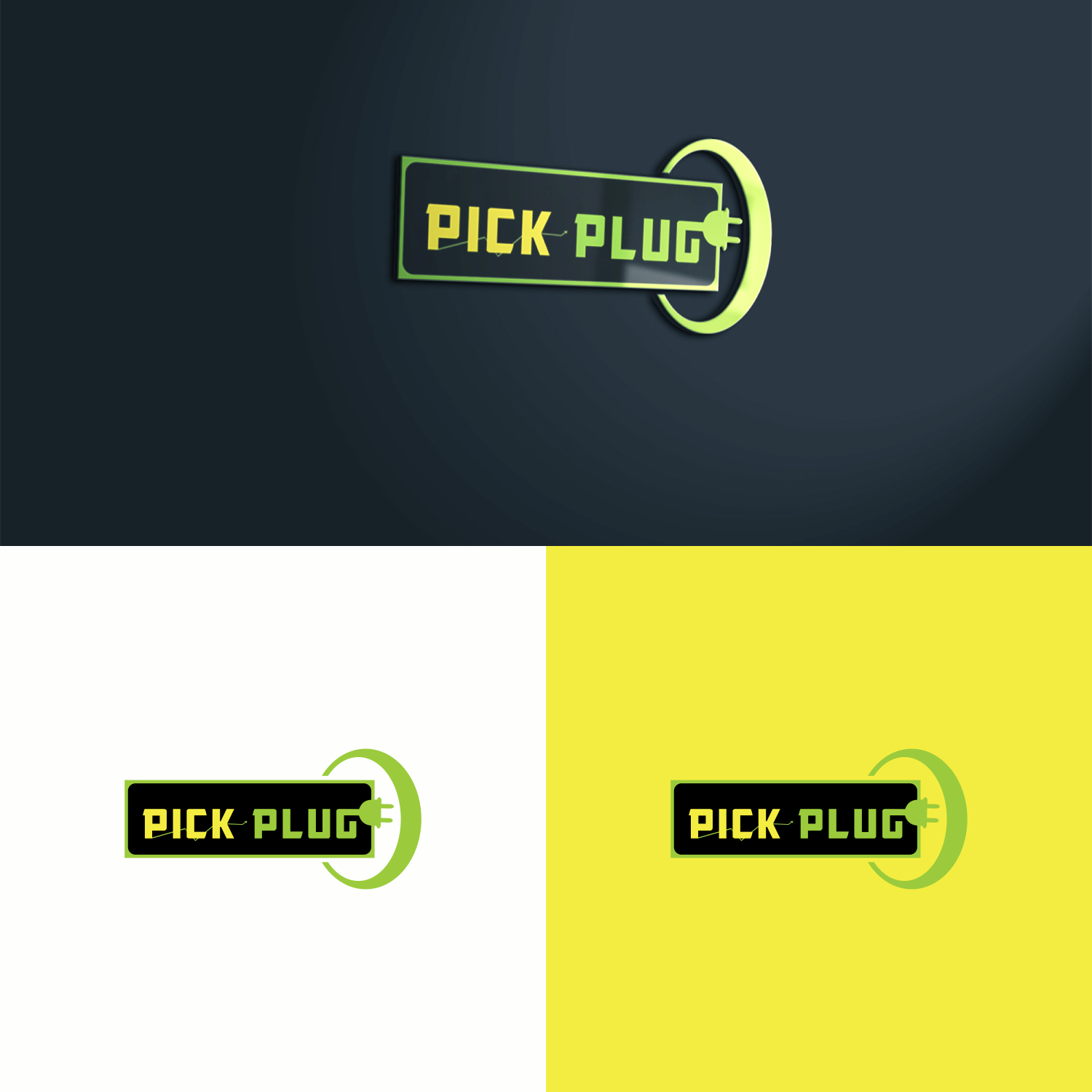 Diseño de Logo por mbah suratman para Pick plug  | Diseño #23001891