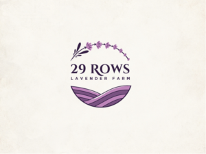 We are playing with the idea "29 Rows"  or "29 Rows Lavender Farm", we would love feedback | Logo Design by Birdcage