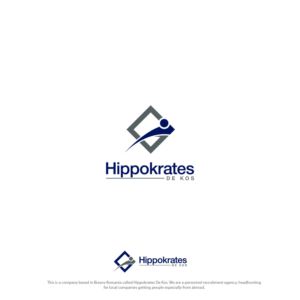Logo Design by 4tech services for HIPPOKRATES DE KOS SRL  VAT: 32153681 | Design: #23008370