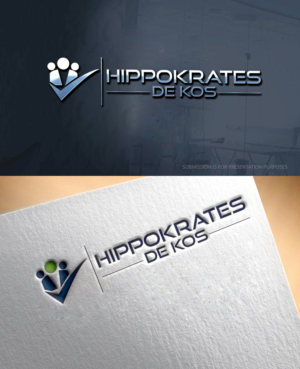 Logo Design by graphicevolution for HIPPOKRATES DE KOS SRL  VAT: 32153681 | Design: #23016936