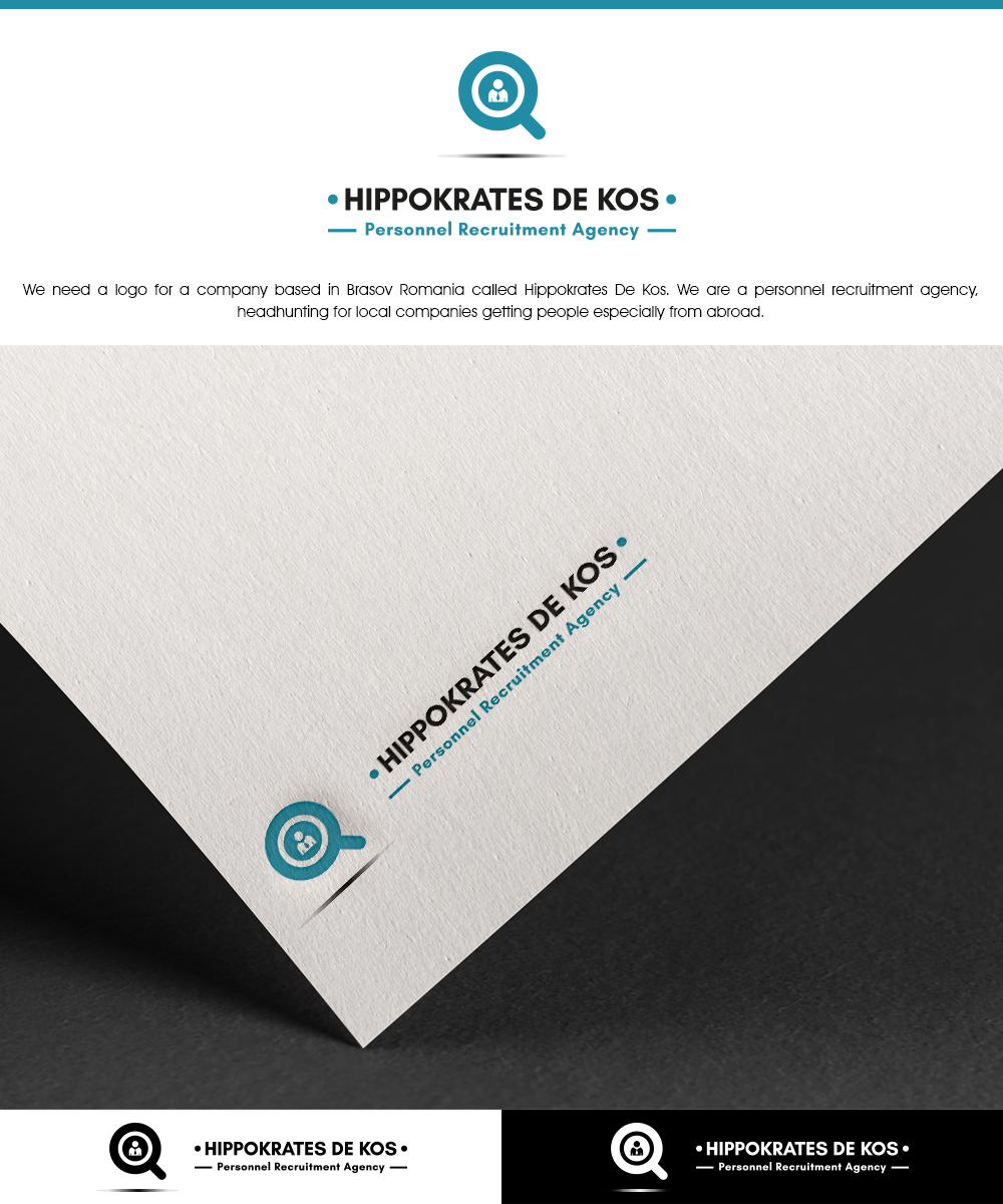 Logo-Design von Natalie Eric für HIPPOKRATES DE KOS SRL  VAT: 32153681 | Design #23058247