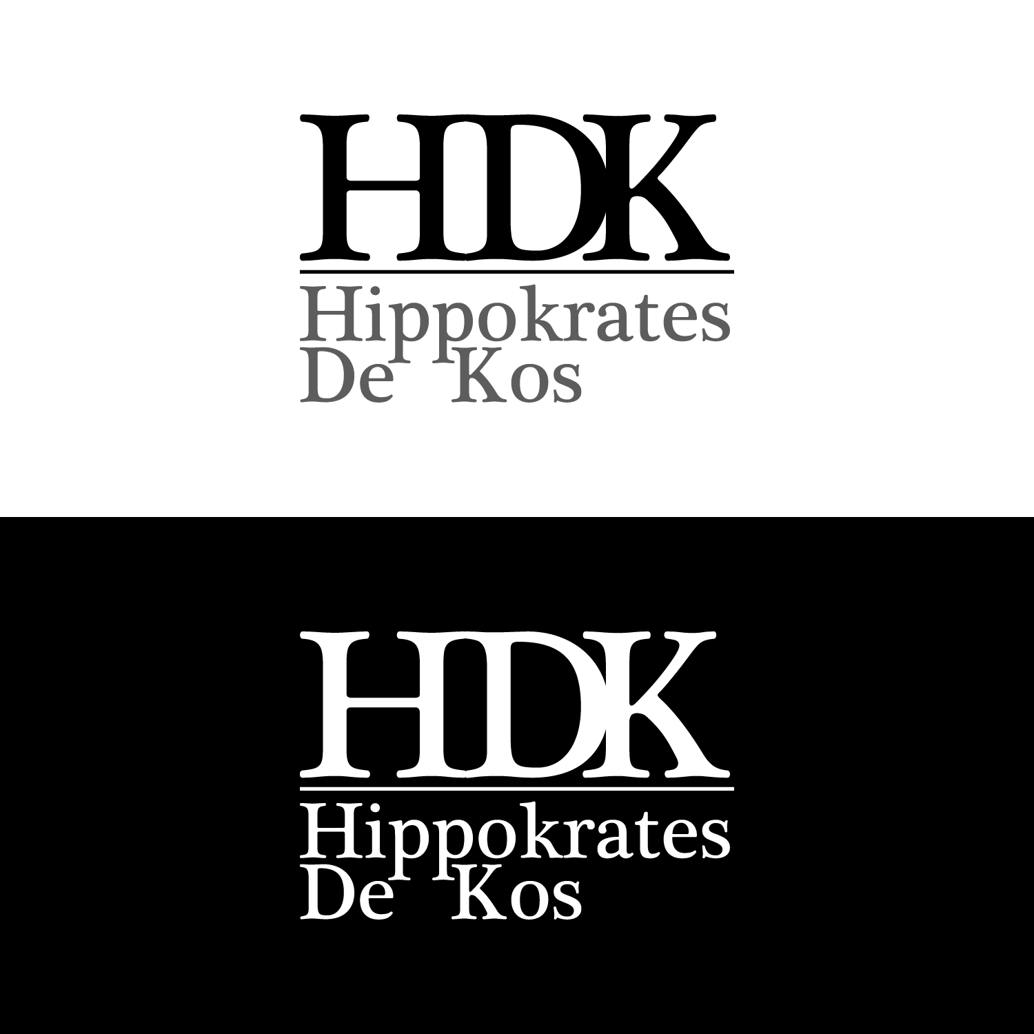 Logo-Design von DistShorty - Poorna für HIPPOKRATES DE KOS SRL  VAT: 32153681 | Design #23056642