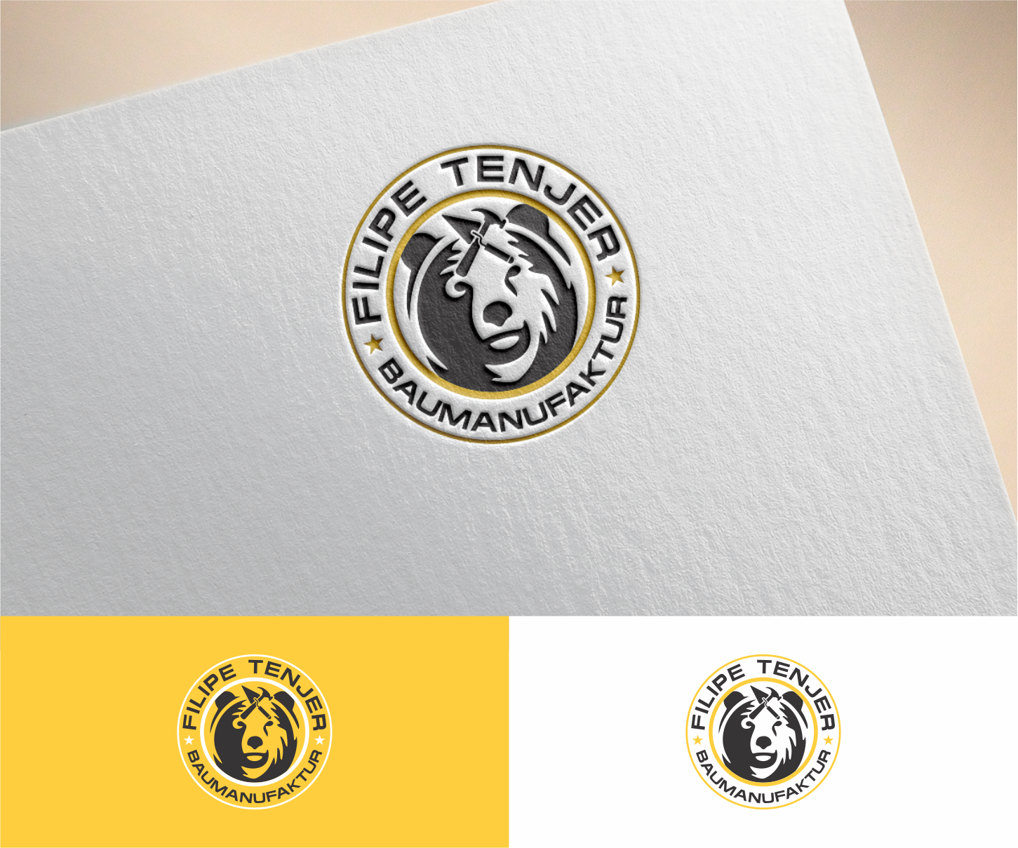Logo Design by MKR for Filipe Tenjer Baumanufaktur | Design #23018467