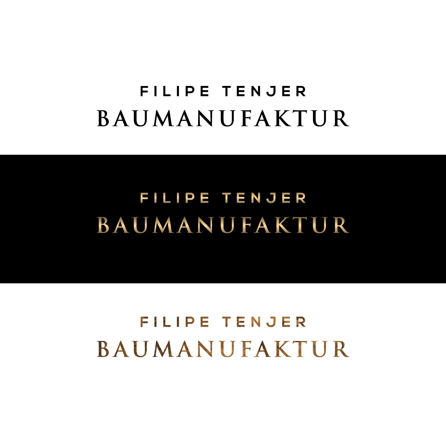 Logo Design by Iryna 3 for Filipe Tenjer Baumanufaktur | Design #23042666