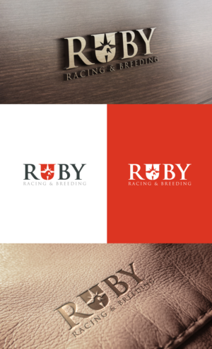 Logo Design by GLDesigns for Ruby Racing and Breeding  | Design #23008457