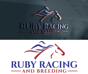 Logo Design by vutta 2 for Ruby Racing and Breeding  | Design #23014450