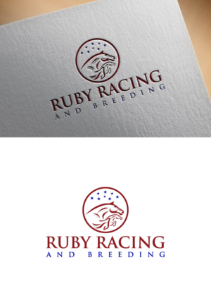 Logo Design by jafrina 3 for Ruby Racing and Breeding  | Design #23050335