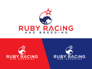 Logo Design by smooth 3 for Ruby Racing and Breeding  | Design #23052335