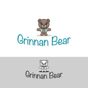 Grinnan Bear | Logo Design by Samantha Ward Design