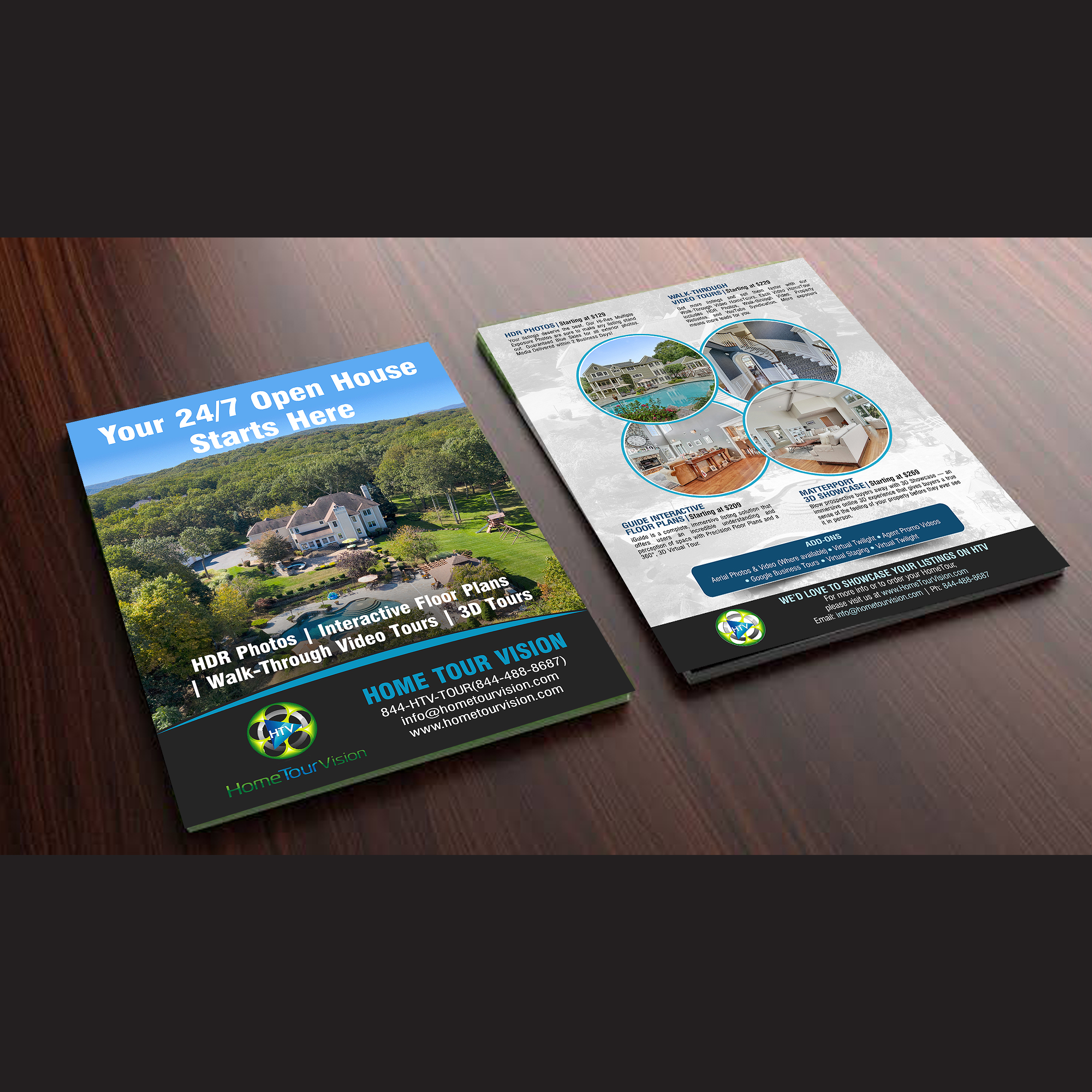 Flyer Design by Designers Hub for HomeTourVision | Design #23011966