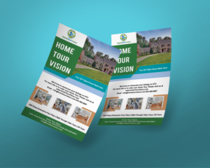 Flyer Design by TAMZ for HomeTourVision | Design: #23048245