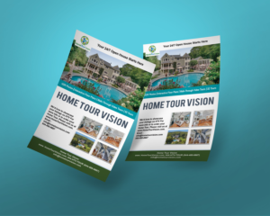 Flyer Design by TAMZ for HomeTourVision | Design: #23048256