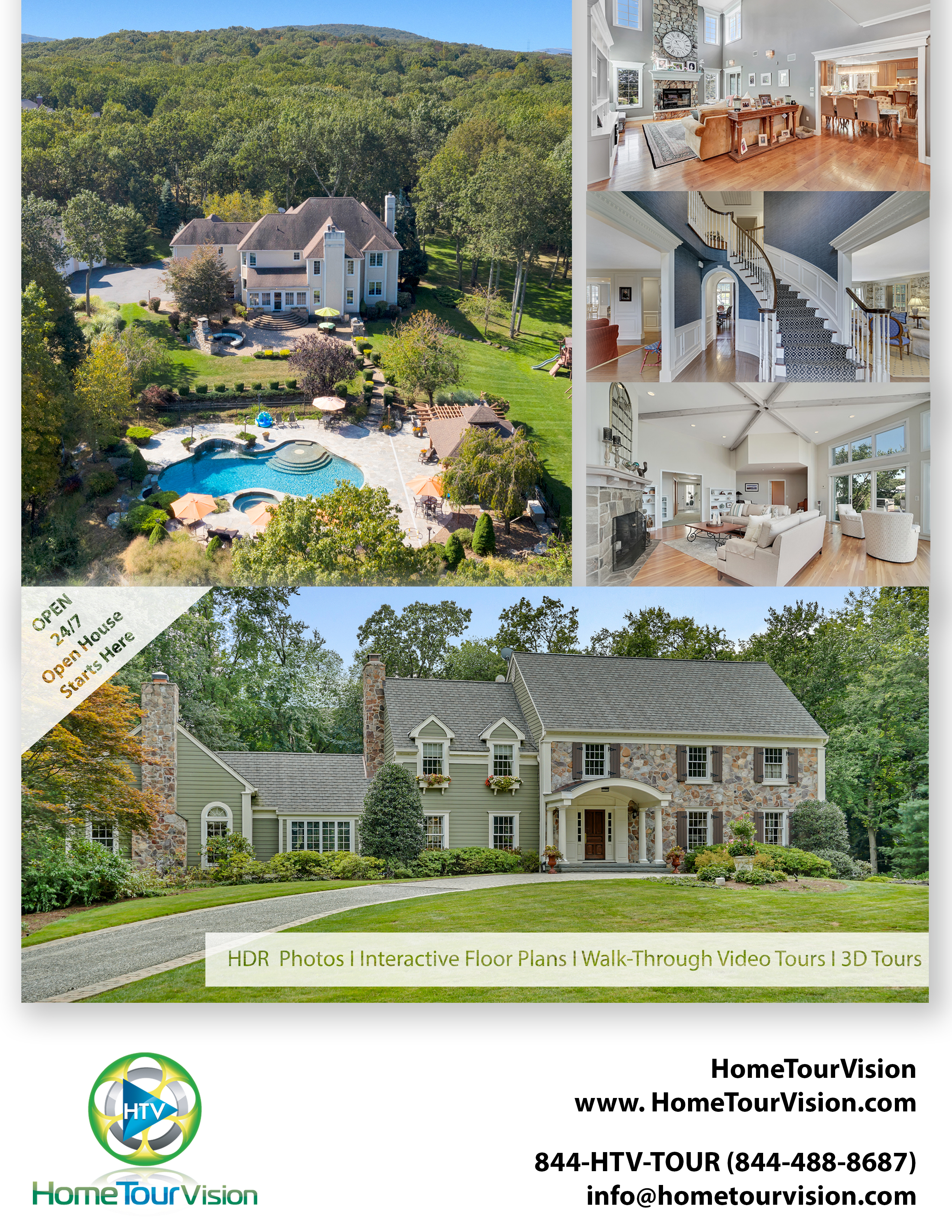 Flyer Design by Joanna for HomeTourVision | Design #23047729