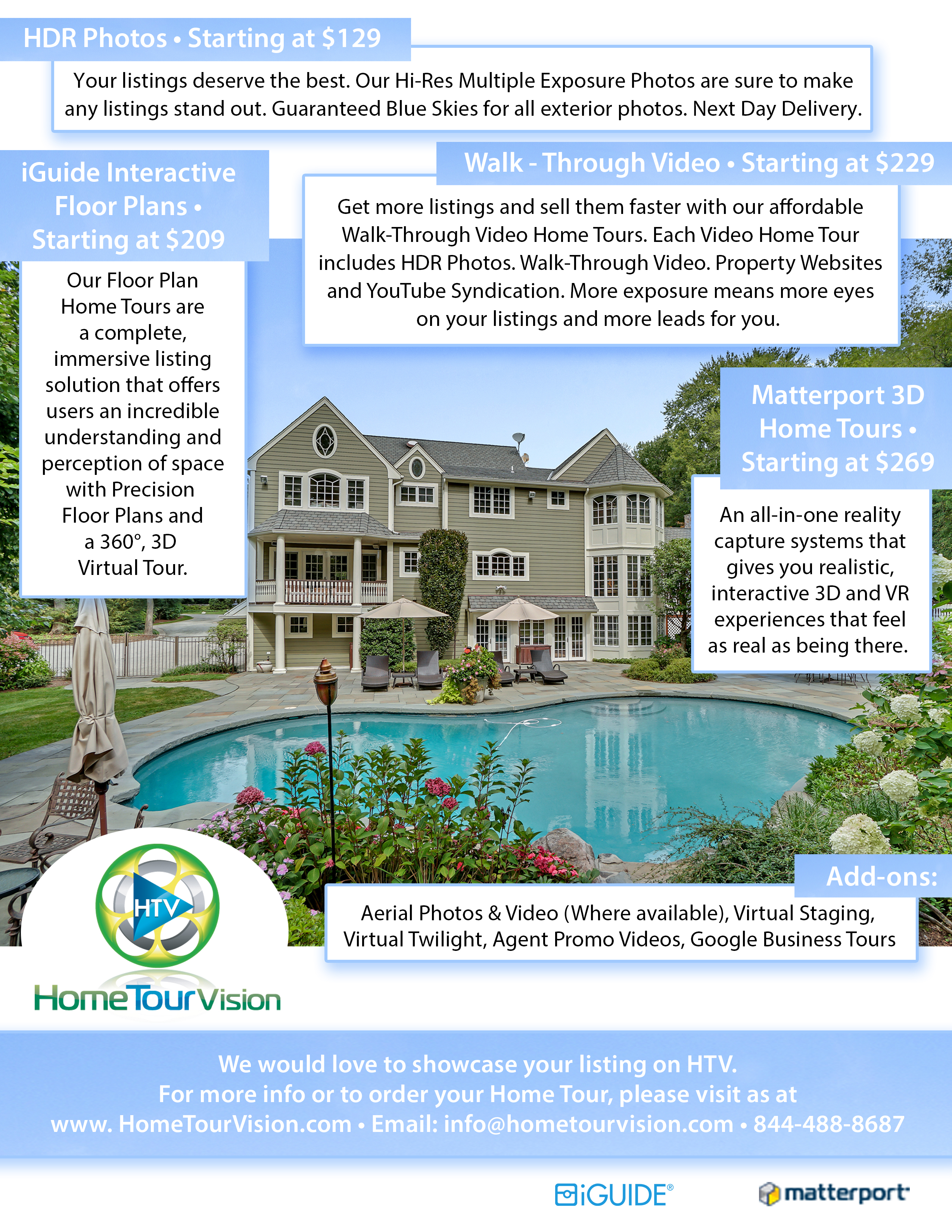 Flyer Design by Joanna for HomeTourVision | Design #23047732
