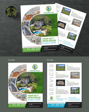 Diseño de Flyer por SAI DESIGNS para HomeTourVision | Diseño: #23023246